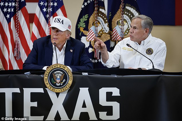 Texas Gov. Greg Abbott, who recently announced a re-election bid