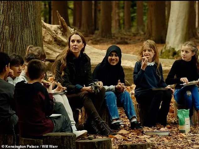 Catherine reflects on growth and deeper connection amid autumn woodland scenes.