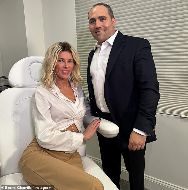 Glanville shows a markedly improved appearance at Dr. Michael R. Scoma's NYC office in August 2025.