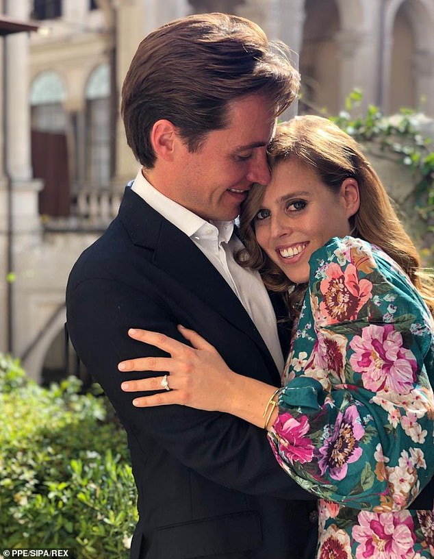 Princess Beatrice and Edoardo Mapelli Mozzi engagement portrait released September 26, 2019