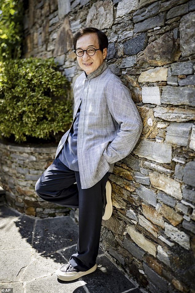 Jackie Chan, 71, photographed earlier this year; rumors of his death were false.