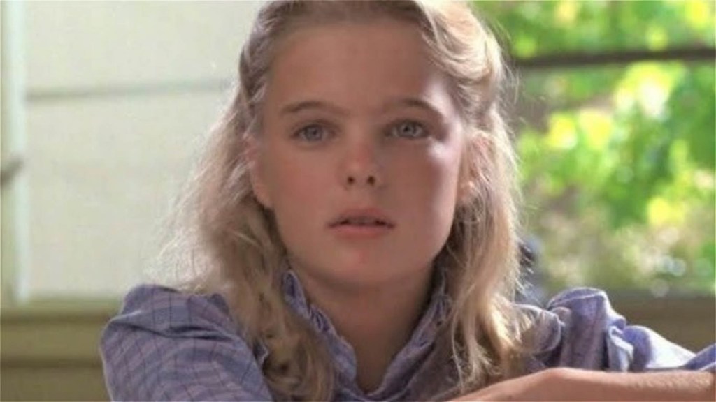 Young Erika Eleniak in E.T. the Extra-Terrestrial (1982).