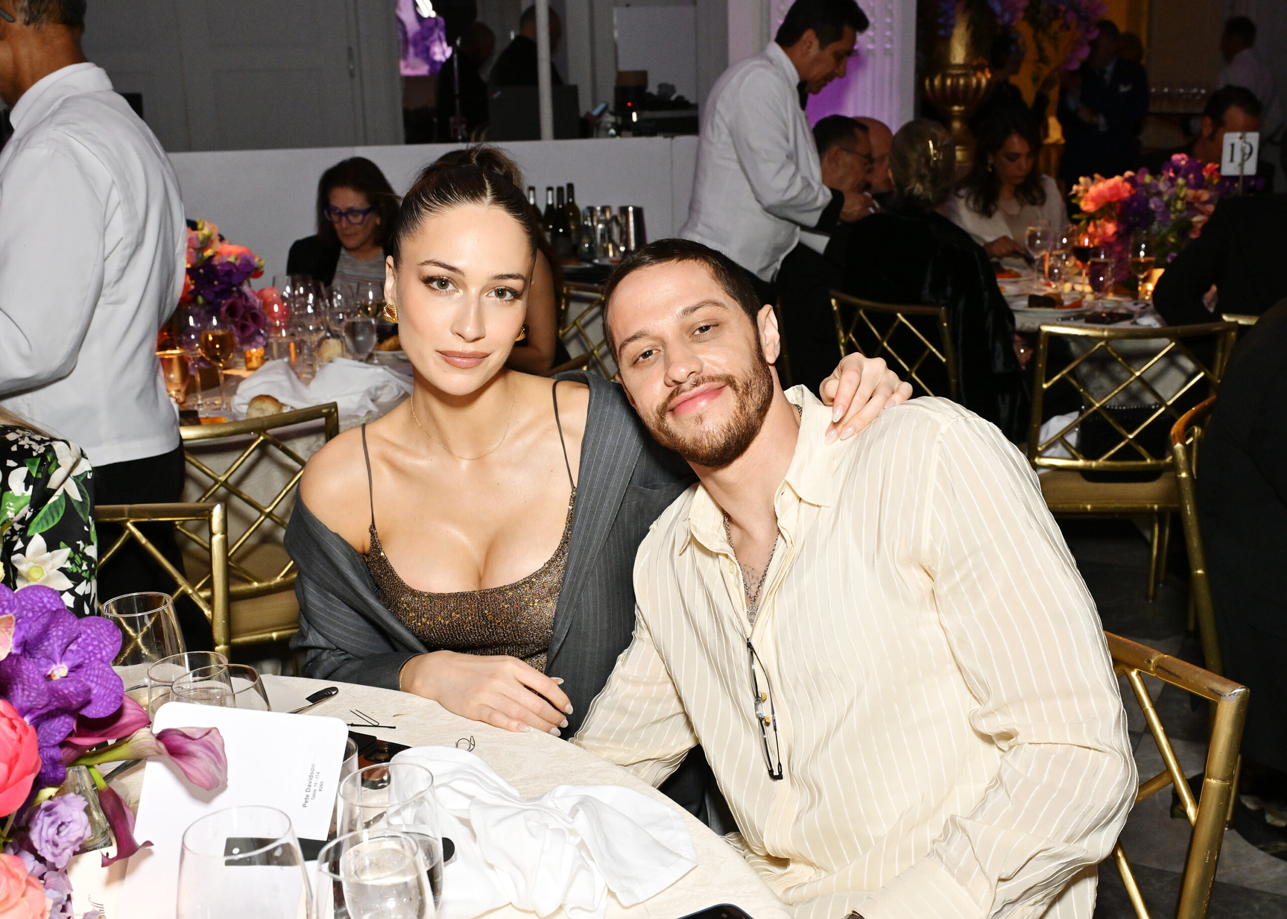 Elsie Hewitt and Pete Davidson at the Endometriosis Foundation of America's 13th Annual Blossom Ball.