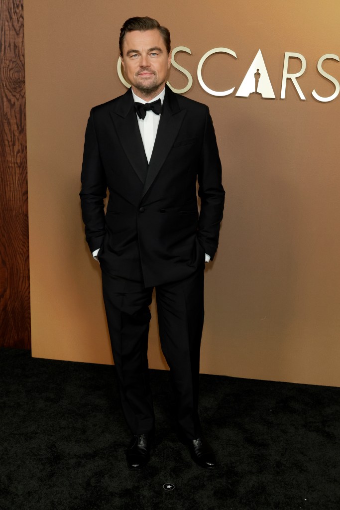 Leonardo DiCaprio attends the 2025 Governors Awards