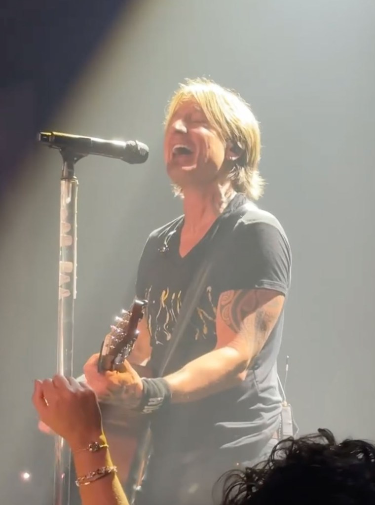 Keith Urban performs at a private Mar-a-Lago party, singing 'Pink Pony Club'.