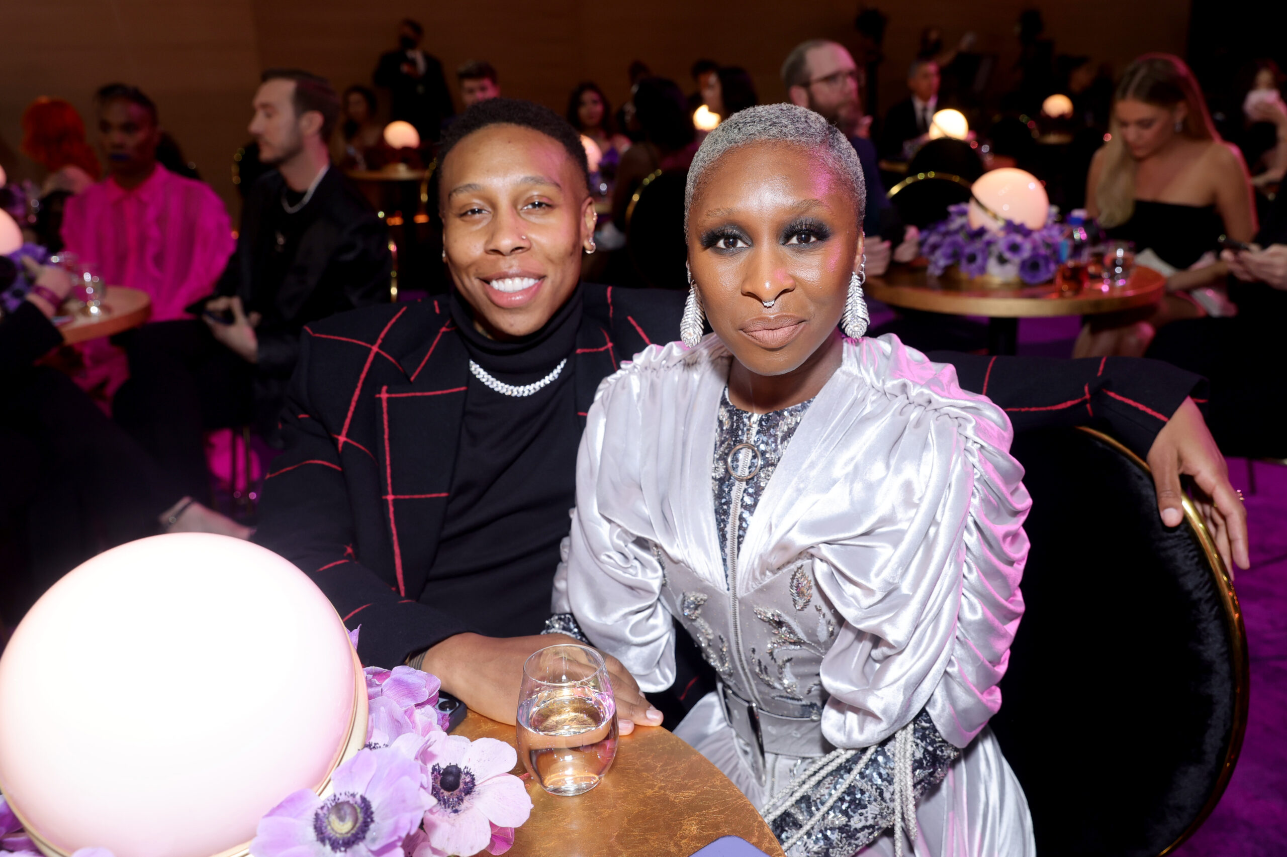 Lena Waithe and Cynthia Erivo together at an event.