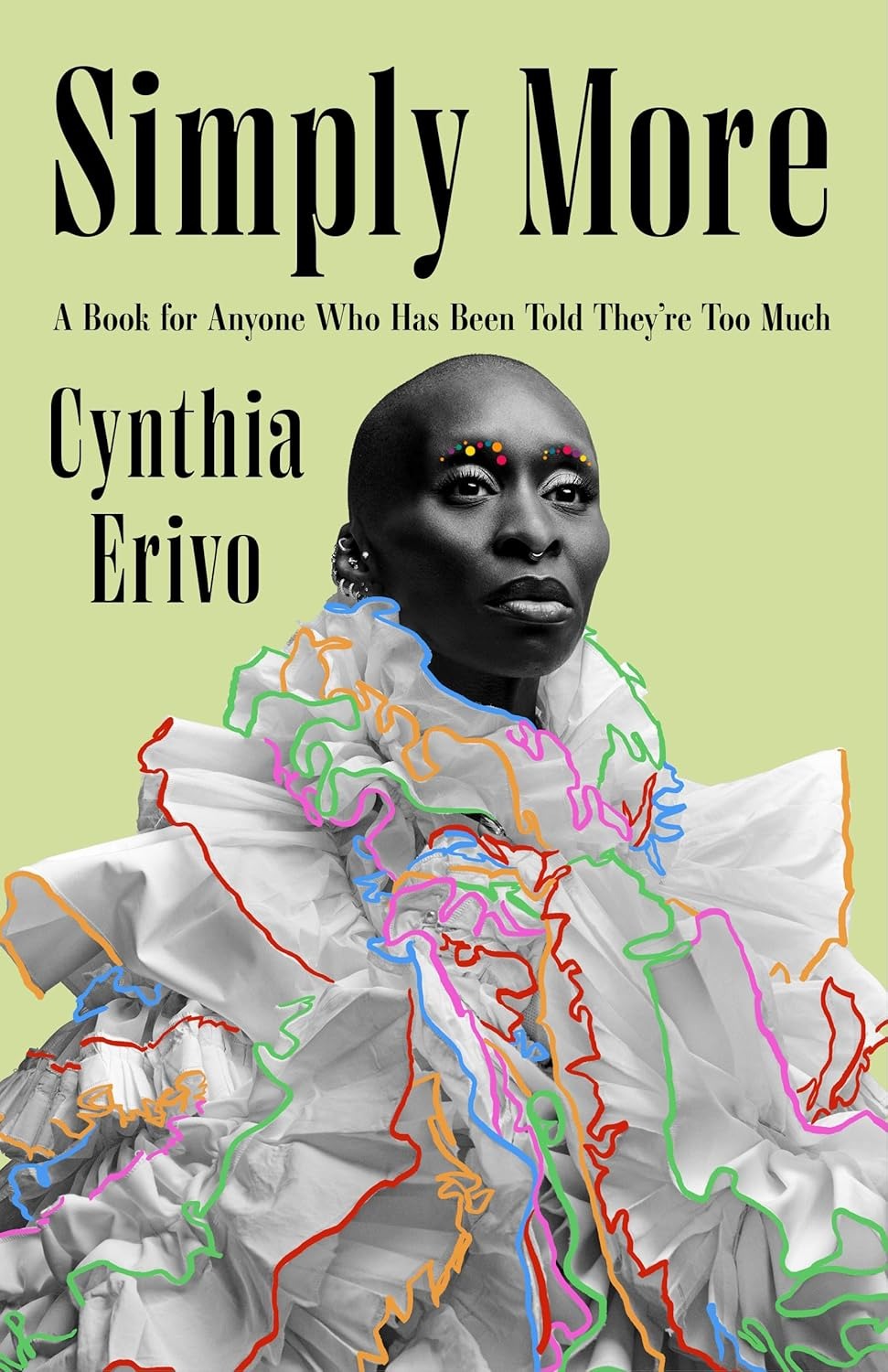 Cover of Cynthia Erivo's book Simply More.