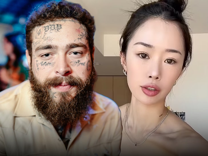 Post Malone and ex-fiancée Hee Sung "Jamie" Park – Getty composite