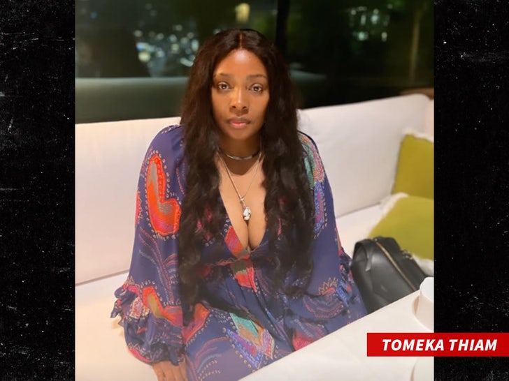 Tomeka Thiam in an Instagram photo (@mekas.world)