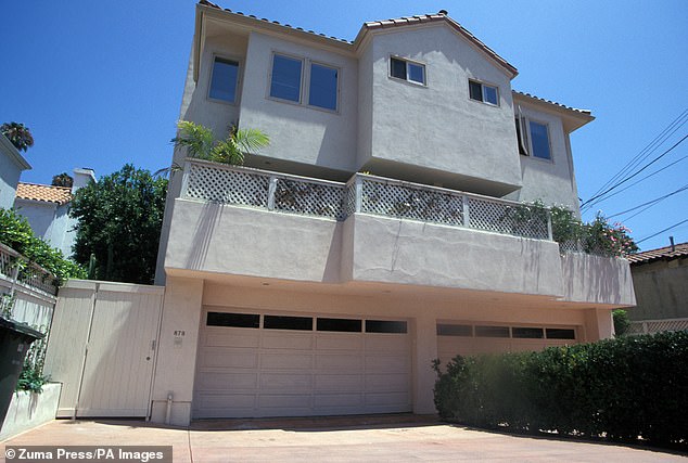 Nicole Brown Simpson's former Brentwood condo at 875 South Bundy Drive, the site of the 1994 killings of Nicole Brown Simpson and Ron Goldman.