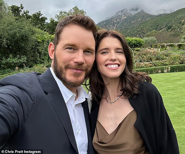 Chris Pratt and Katherine Schwarzenegger, who married in 2019