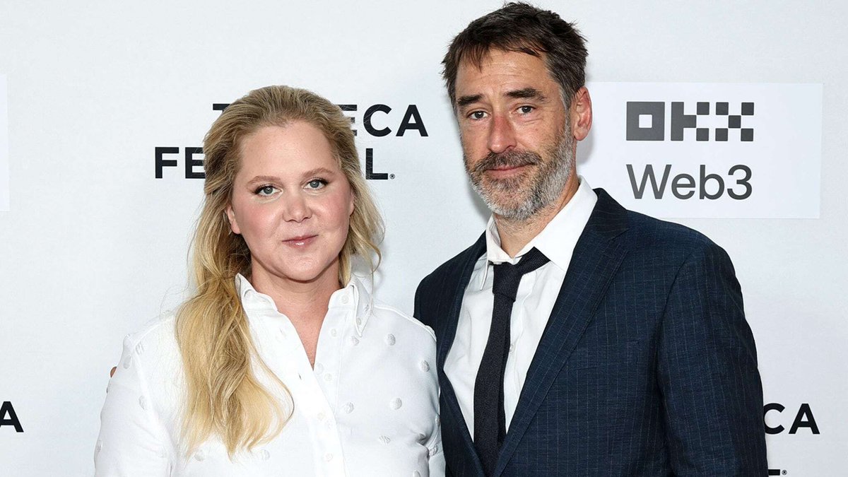 Amy Schumer in a recent photo, as coverage of her split from Chris Fischer circulated online.