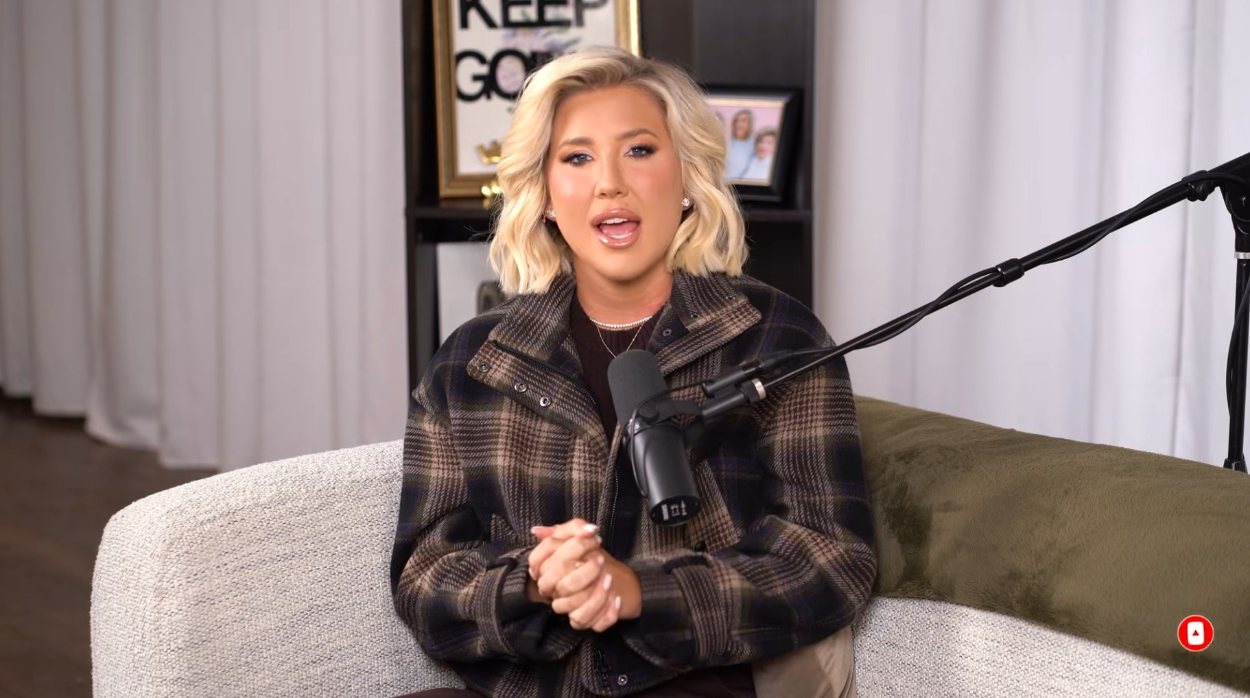 Savannah Chrisley speaks on her Unlocked podcast about The View hosts' criticism.