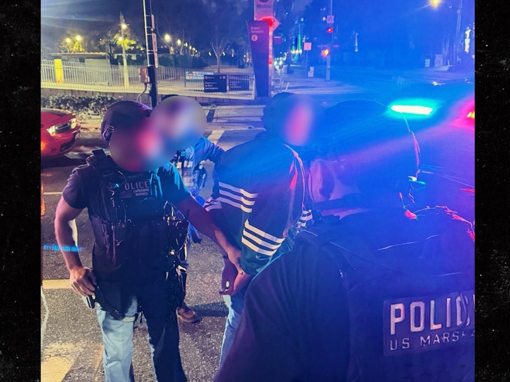 LAPD-released still image related to Nick Reiner's arrest, via Instagram @lapd_gnd.