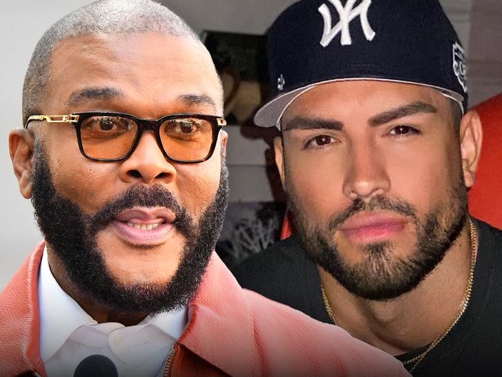 Composite image of Tyler Perry and Mario Rodriguez (Getty Images).