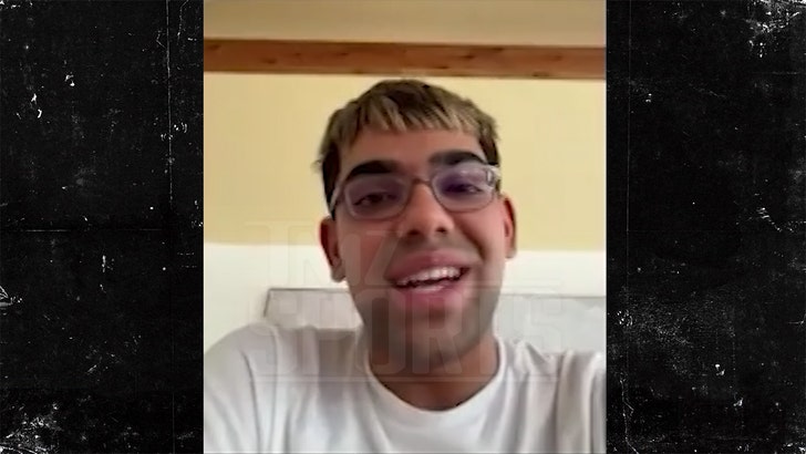 Streamer N3on, who is hosting a Telegram 'Gift Drop' livestream with UFC stars