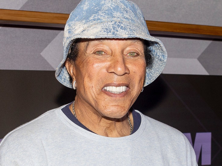 Smokey Robinson, photographed at a public event (Getty)
