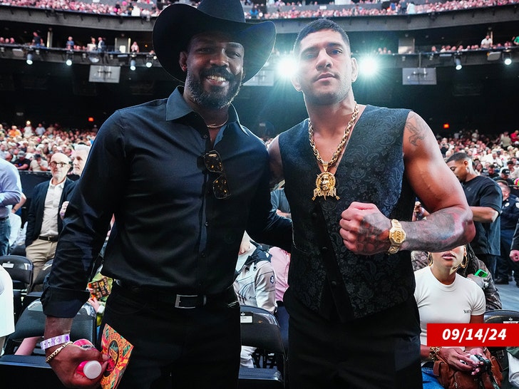 UFC champions Jon Jones and Alex Pereira, expected to appear on N3on's Telegram stream