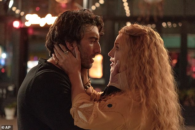 Blake Lively and Justin Baldoni on set of It Ends With Us (file photo).