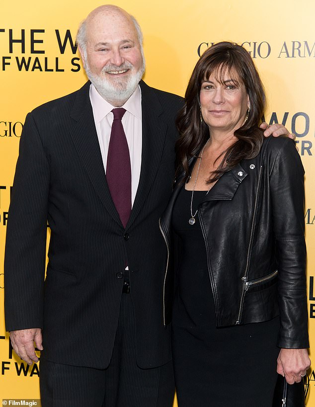 Rob Reiner and Michele Reiner pictured in 2013; their recent deaths have left Jane Fonda grieving.