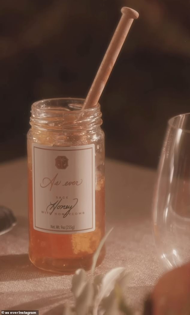 As Ever Sage Honey with Honeycomb jar from Meghan Markle's lifestyle brand.
