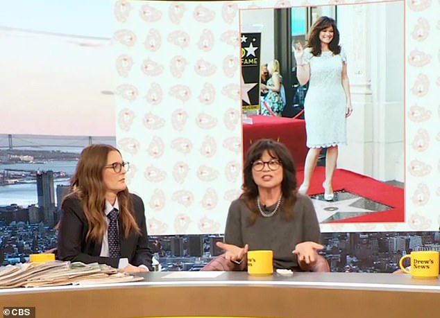 Valerie Bertinelli discussing her experience on The Drew Barrymore Show