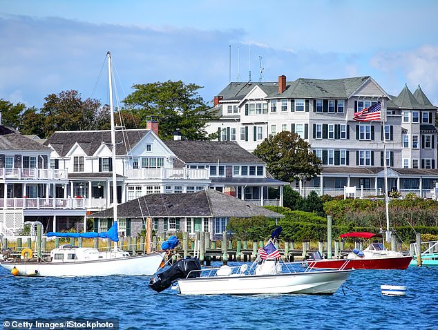 Martha's Vineyard shoreline (file photo), setting referenced in the memoir