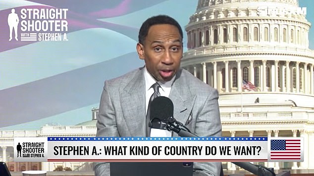 Stephen A. Smith discusses the ICE shooting in a YouTube video