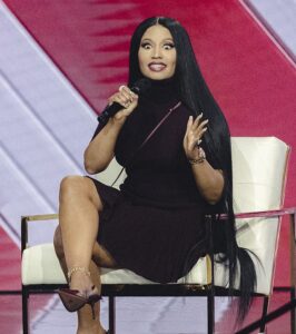Nicki Minaj at AmericaFest in Arizona, December 2025