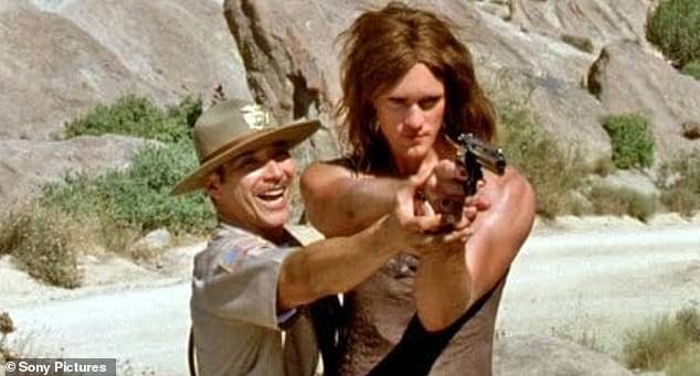 And, back, in 2006, he portrayed a transgender woman in the film Kill Your Darlings (seen R)