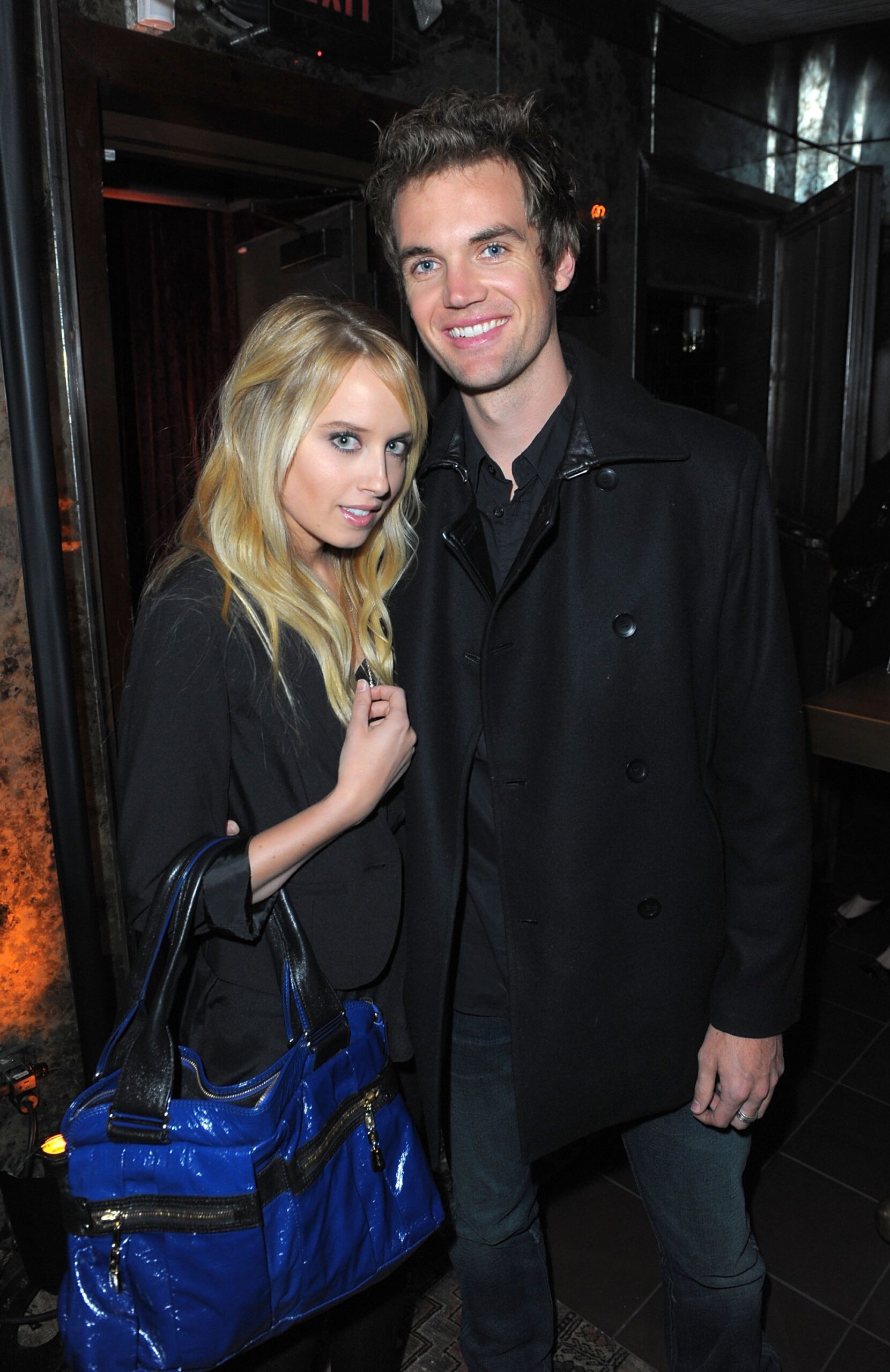 Megan Park and Tyler Hilton together; the former couple married in 2015.