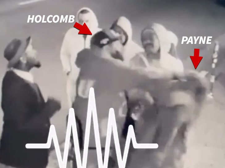 Corey Holcomb and Cristina Payne - file images used in coverage of the Hollywood Improv incident.