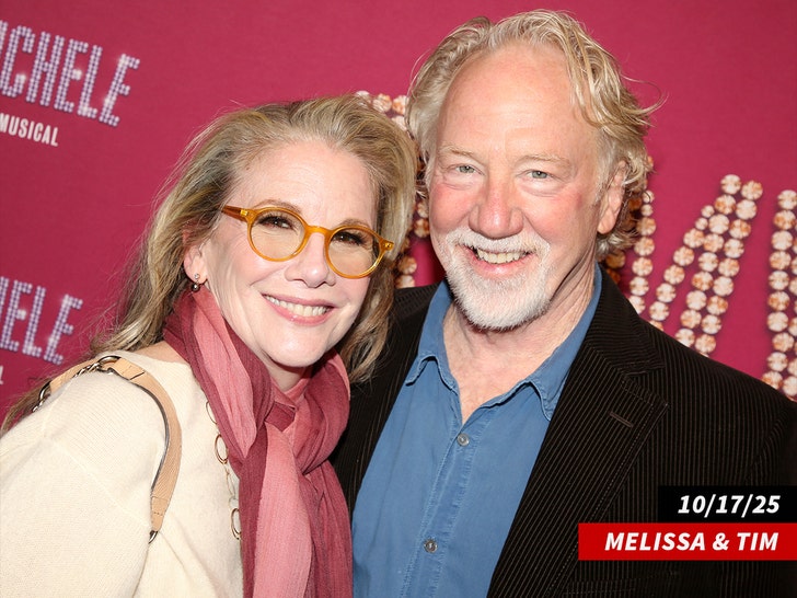 Melissa Gilbert and Timothy Busfield together