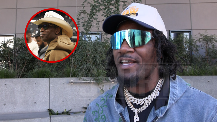 Adam 'Pacman' Jones and Deion Sanders