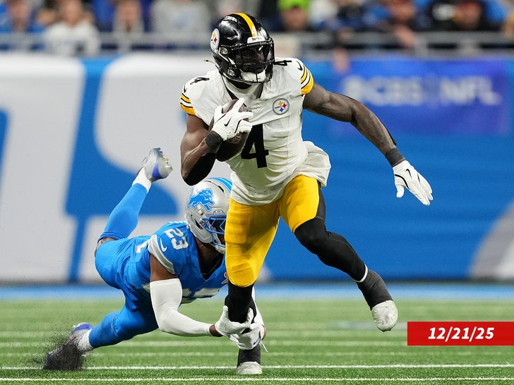 DK Metcalf during a Steelers game (Getty)