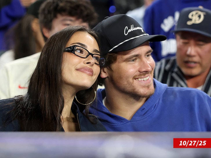 Justin Herbert and Madison Beer