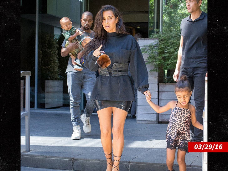 Kim Kardashian with daughter Chicago West in a recent photo collage shared for Chicago's 8th birthday.