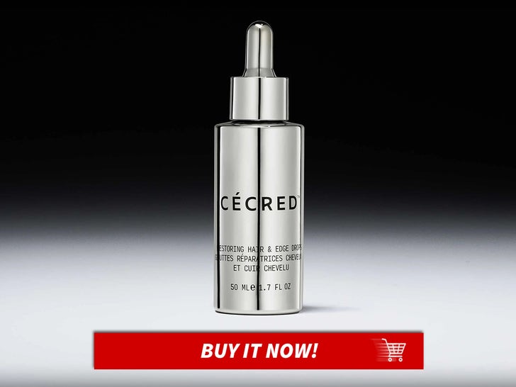 Cecred Restoring Hair & Edge Drops treatment