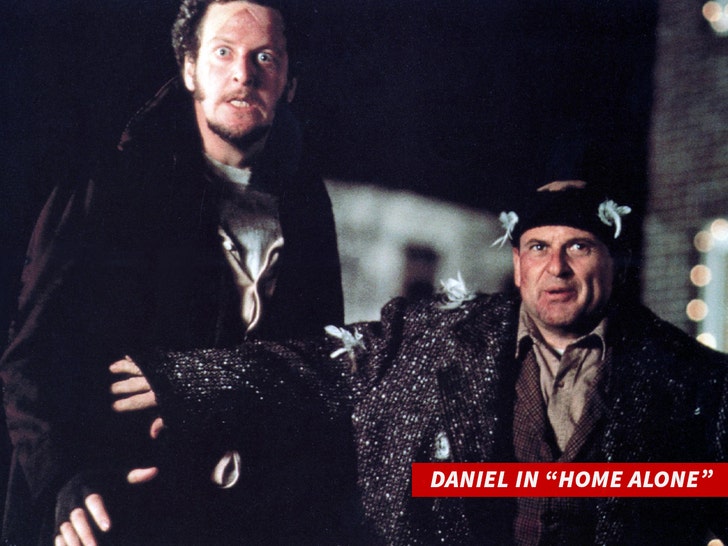 Daniel Stern as Marv in Home Alone