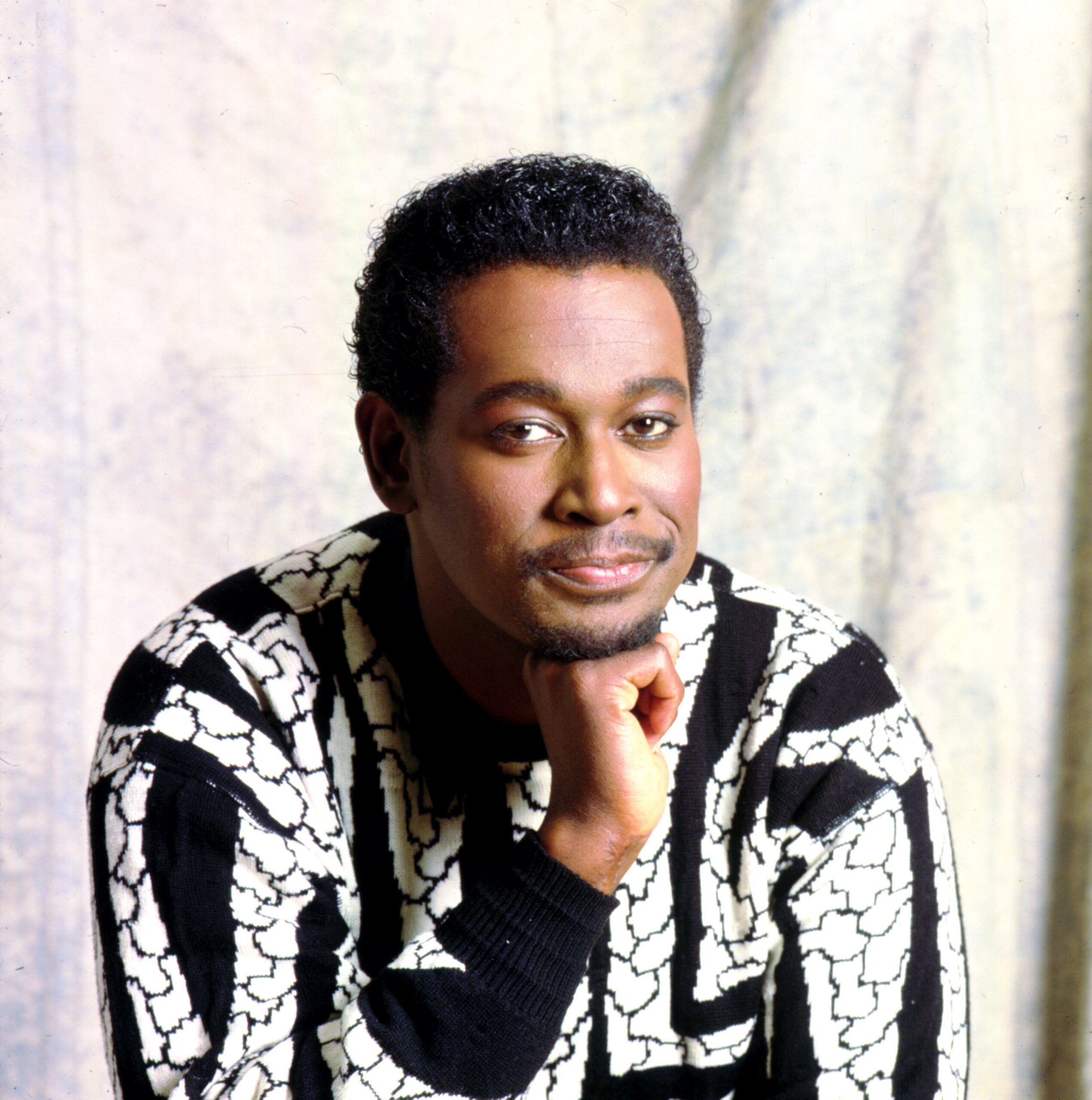 Luther Vandross in a circa-1980 portrait.