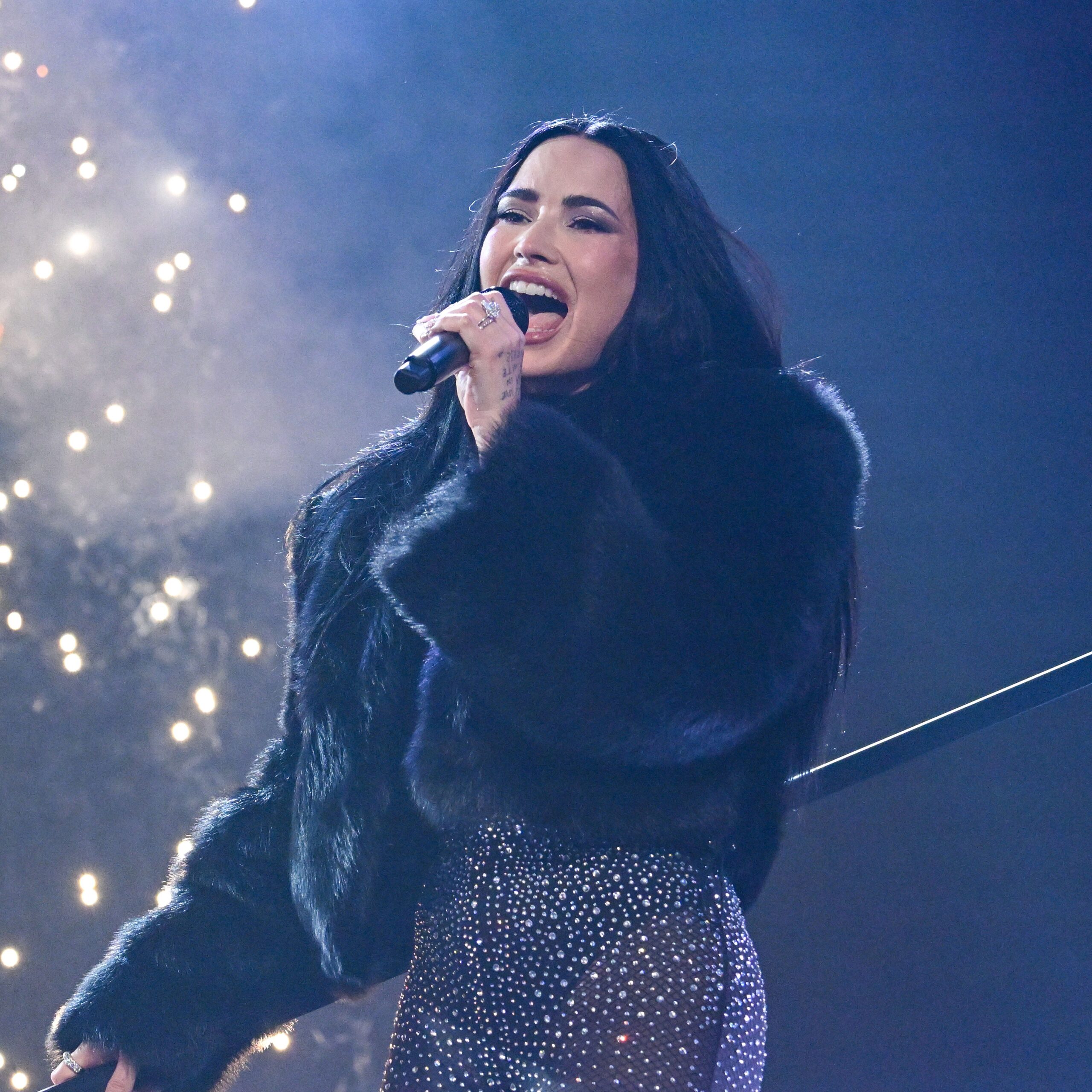 Lovato's It's Not That Deep tour was set to kick off April 3 in Charlotte, North Carolina. - pagesix